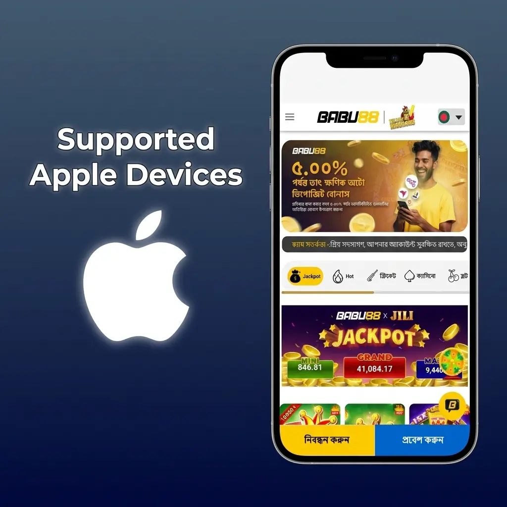 Apple devices compatible with Babu88 Aviator app including iPhone SE, iPhone 11 to 15 Pro, and iPad models on iOS 12+