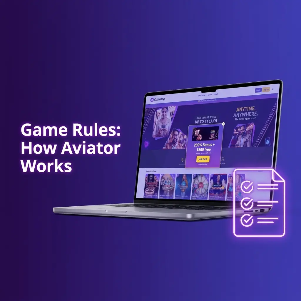 aviator bet casino days india