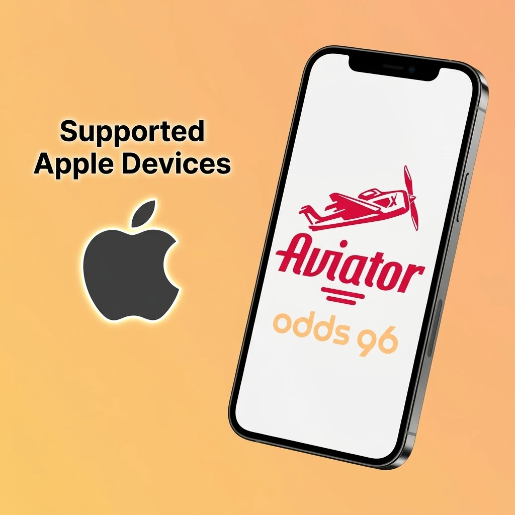 Apple devices compatible with Odds96 PWA including iPhone SE, iPhone 12 to 16, and iPad models running iOS 12 or later