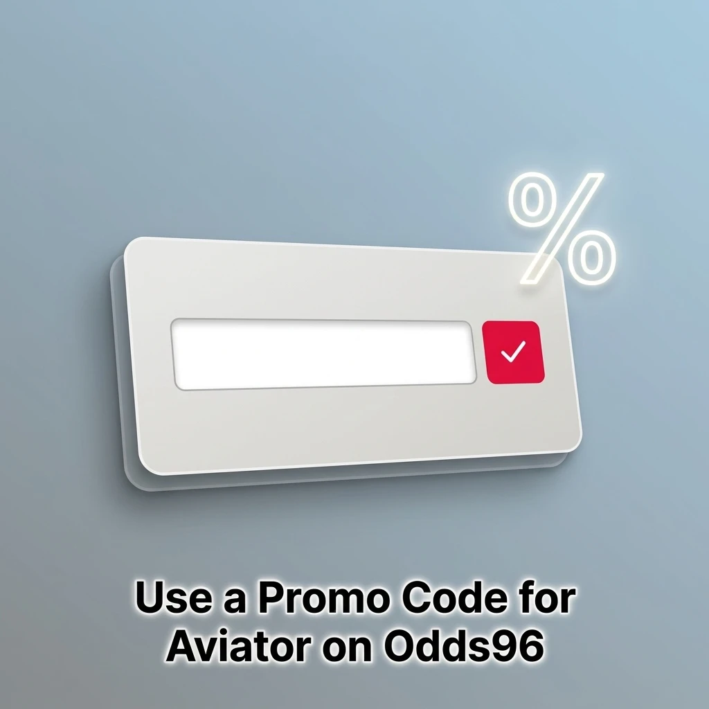 Odds96 Aviator promo code ODDS96AVIATOR entry in registration form or Promotions tab for deposit bonus