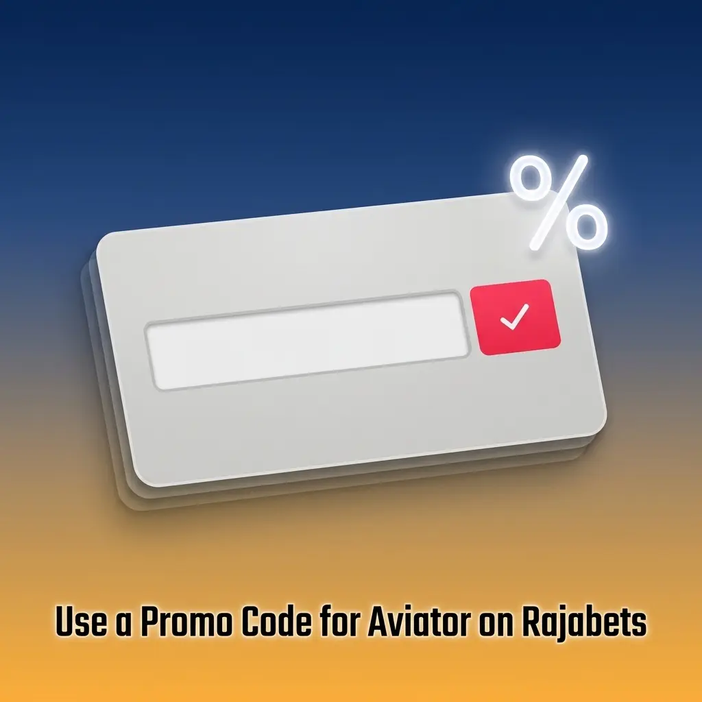 Aviator promo code RAJbonus on Rajabets offering bonus value on deposit via registration or app promotions section